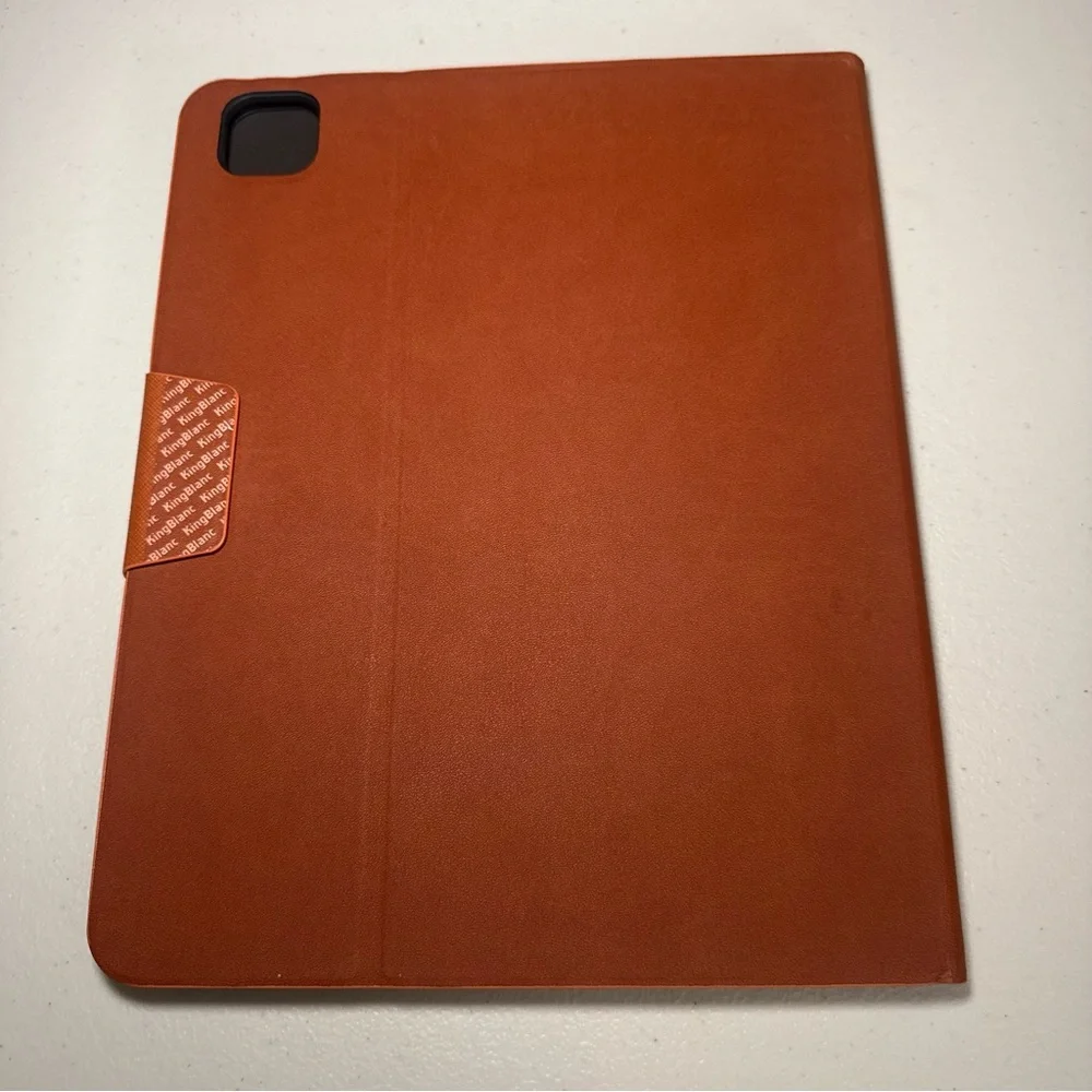 KingBlanc Folio Case for iPad Pro 6th 5th 4th 3rd 12.9 inch 2021/2020/2018 Brown